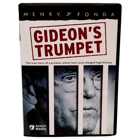Vntg 1979 Gideon's Trumpet DVD Henry Fonda Hallmark Hall Of Fame CBS Drama Appro - Picture 1 of 10